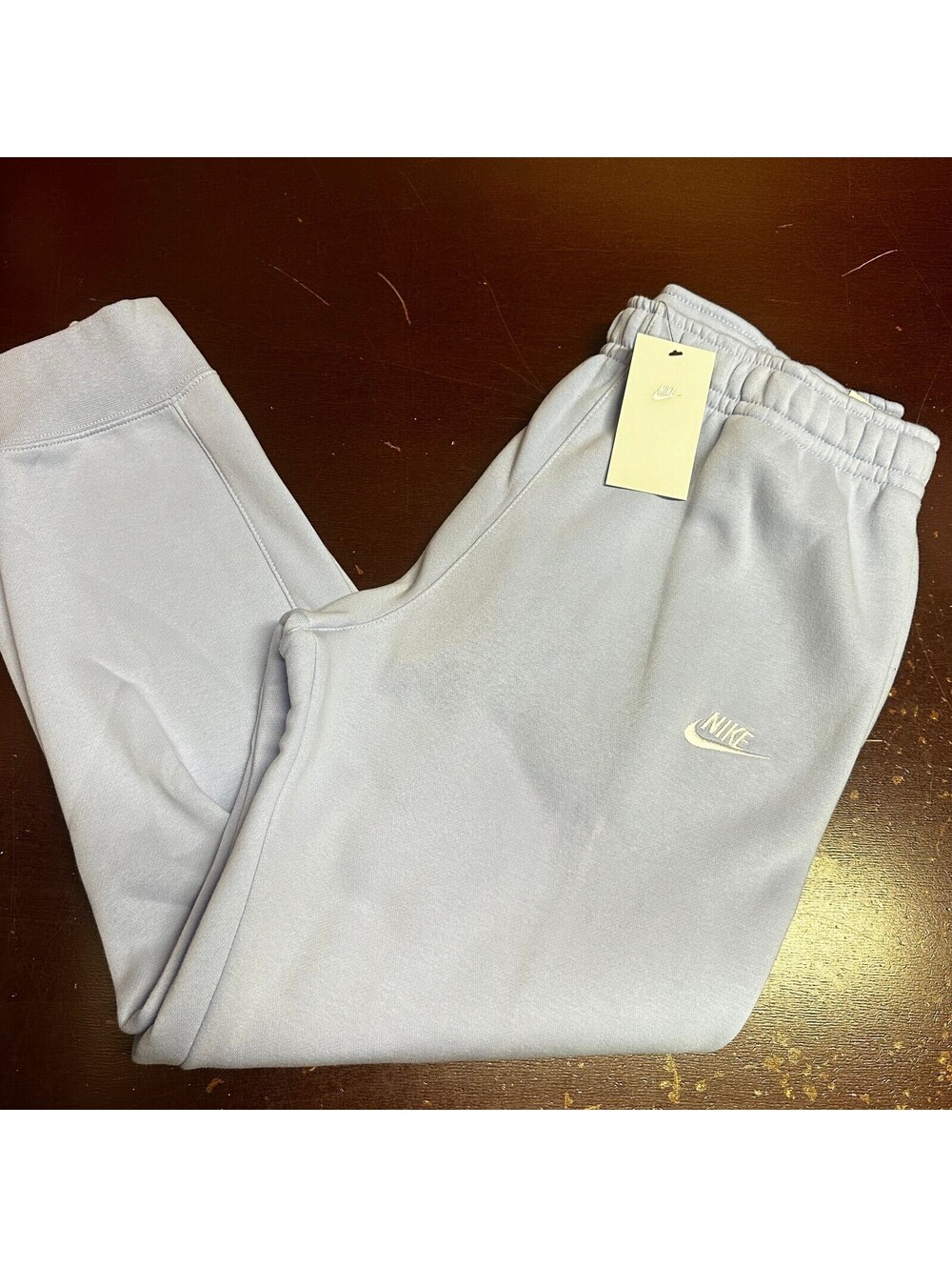 Nike Mens Blue Sportswear Club Fleece Standard Fit Tapered Sweatpants XL XXLNike